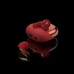 Casti bluetooth wireless TWS HiFuture Chromebuds, Bluetooth 5.4, Pana la 6 ore autonomie casti, 30 de ore autonomie combinat, IPX 5, Ultra Bass, ENC, Red 7 - lerato.ro
